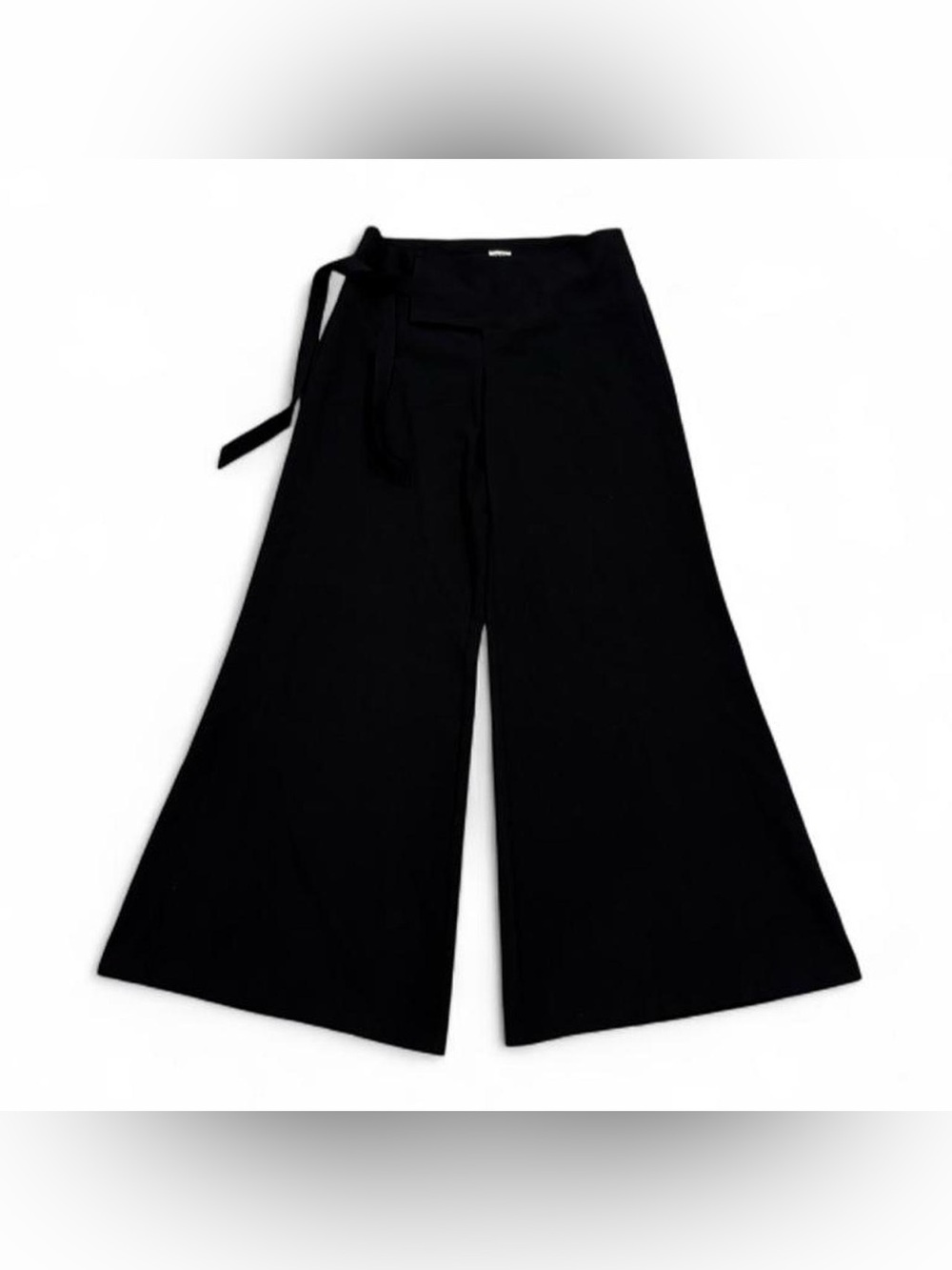 Y2K vintage Cache belted wrap wide leg palazzo pants
